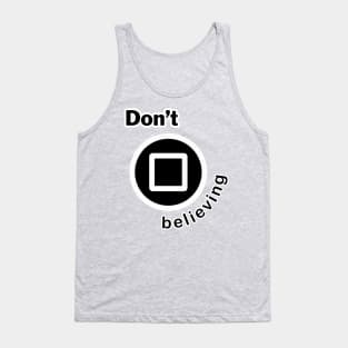 PLAYER ICONS - DON'T STOP BELIEVING V.1 Tank Top